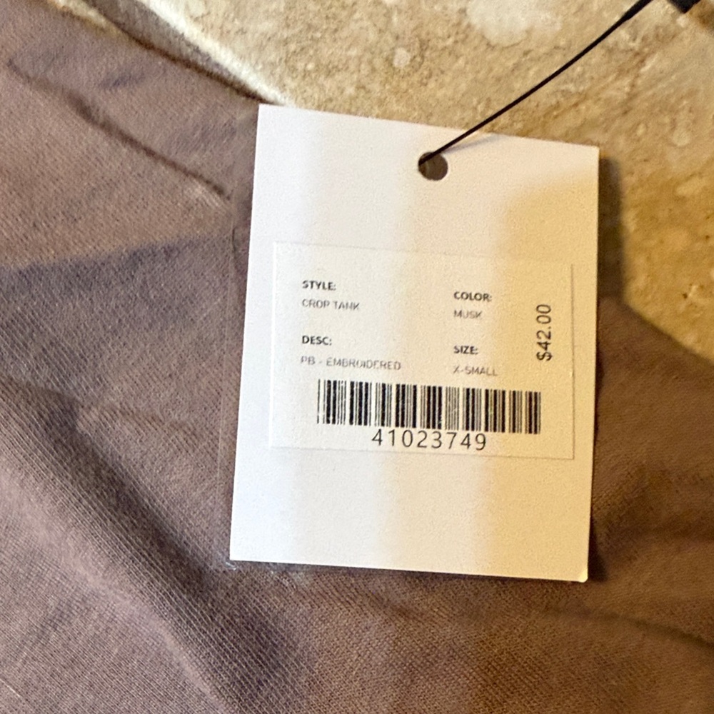 Pure Barre Brown Tank Top - Picture 3 of 3